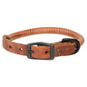 Russet Rolled Leather Collar