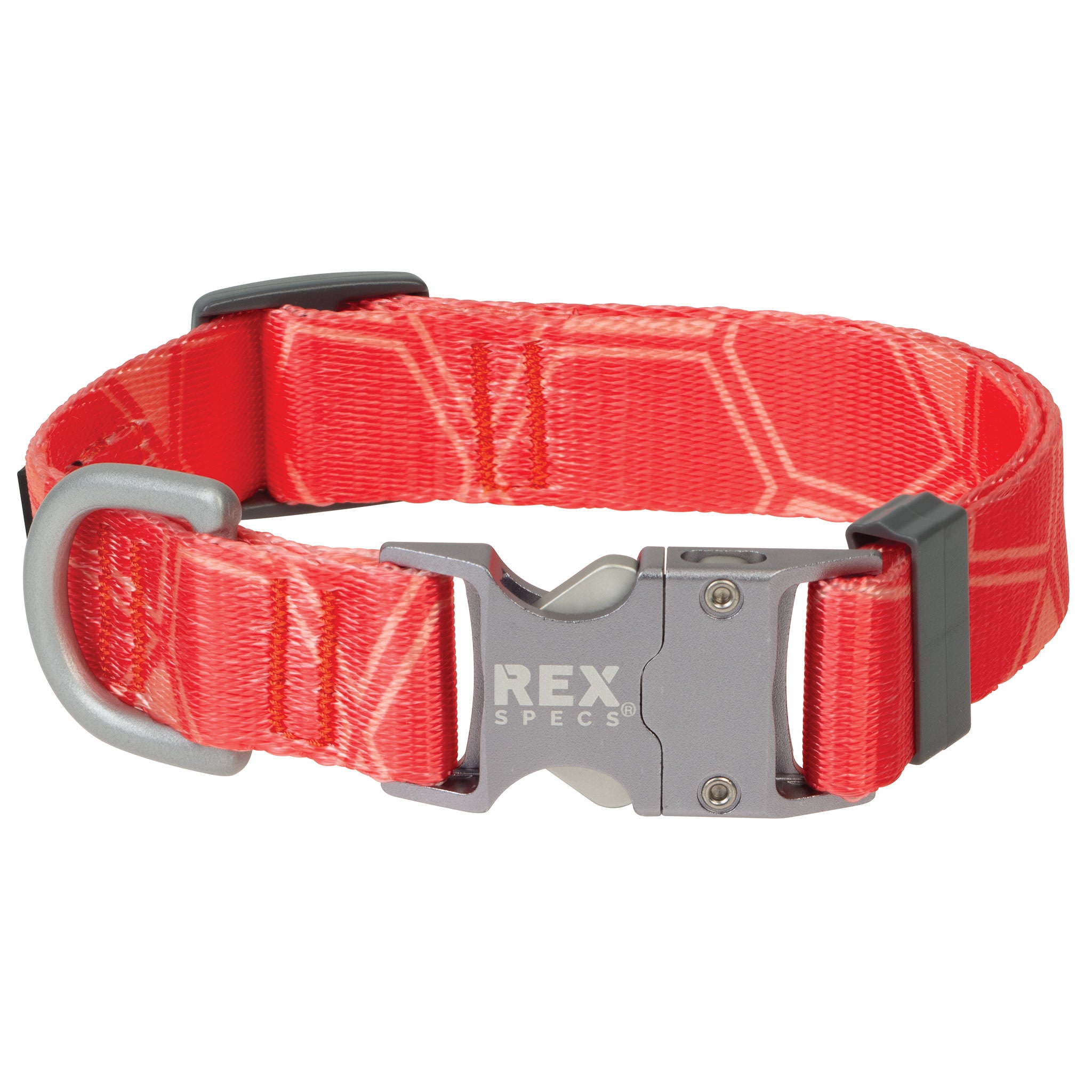 Snap N Go Trails End Collar Rex Specs Gray Abstract Mountain 4