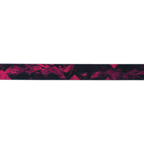 Pink Abstract Mountain Trails End Leash Swatch