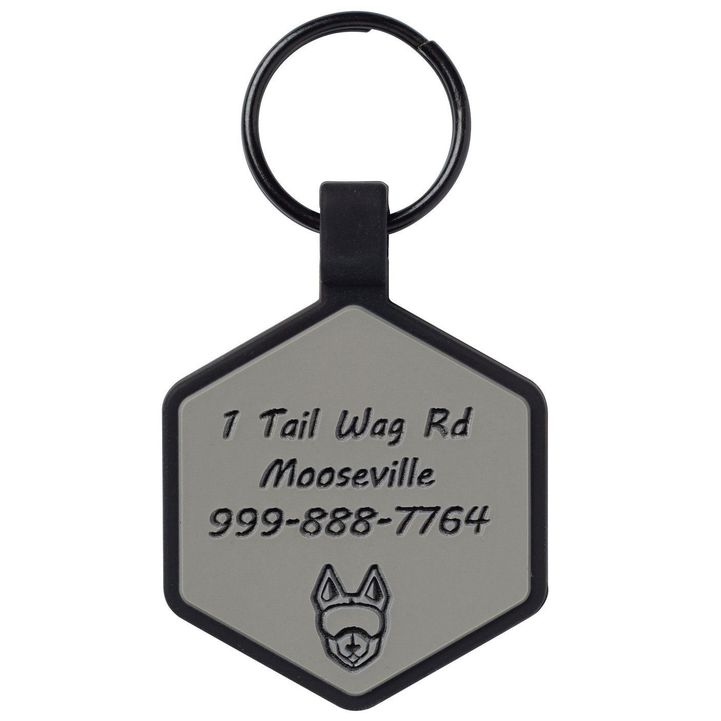 Custom Silicone Dog Tag