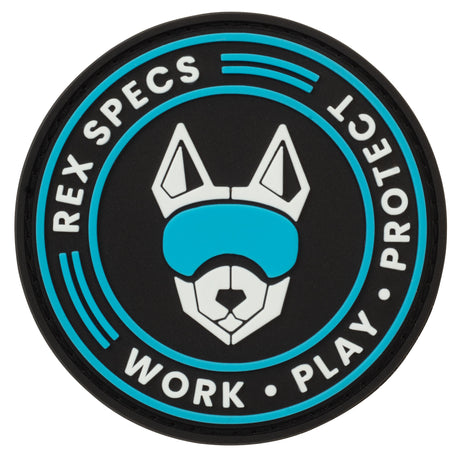 Rex Specs Dog Head Patch